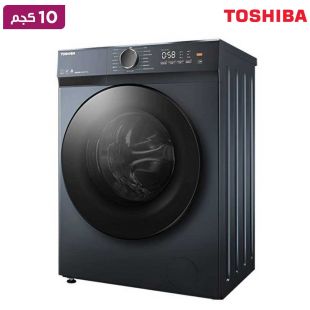 غسالة ملابس تحميل أمامي سعة 10 كجم 1400 دورة في الدقيقة بمحرك Inverter من Toshiba