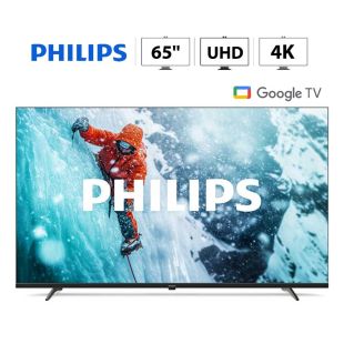 تلفزيون ذكي LED حجم 65 بوصة بدقة 4K UHD مع Google TV وDolby Audio من PHILIPS