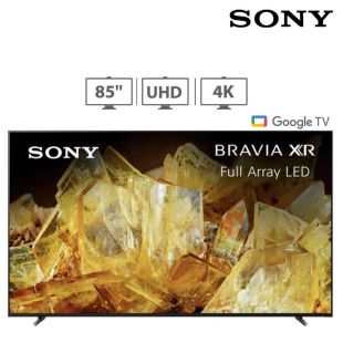 تلفزيون ذكي Bravia X90L بتقنية UHD LED 4K مقاس 85 بوصة مع دعم جوجل من Sony
