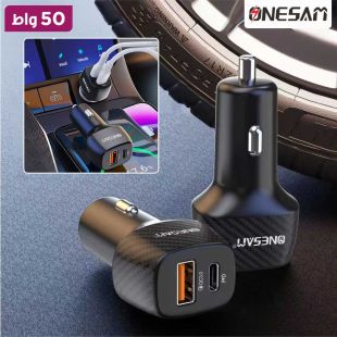 شاحن سيارة سريع 50 واط من Onesam