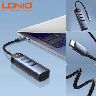 محول Type-C إلى USB 3.0 أربع منافذ من LDNIO