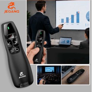 ريموت عروض لاسلكي بمؤشر ليزر من JEQANG