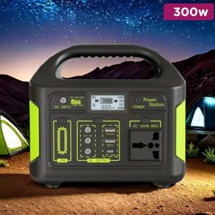 Powerful Portable Power Station for Travel and Emergency Use 300W