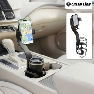 ستاند هاتف للسيارة بقاعدة كوب مرنة من Green Lion