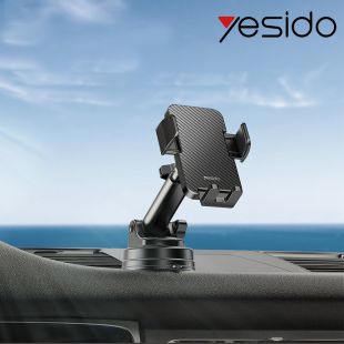 قاعدة هاتف للسيارة من نوع YESIDO بقاعدة شفط