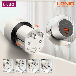 شاحن هاتف عالمي فائق السرعة 30 واط من LDNIO