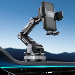 ستاند هاتف مضاد للاهتزاز قابل للسحب ومُزود بكوب شفط من Yesido