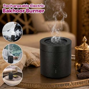 Rechargeable Electric Bakhoor Burner