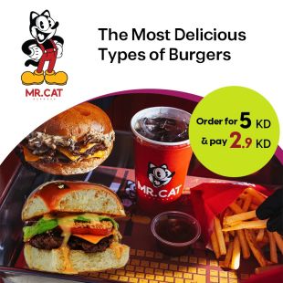 Taste the Juiciest Burgers at MR.CAT