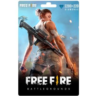 فري فاير 20$ 2200 + 220 ماسة