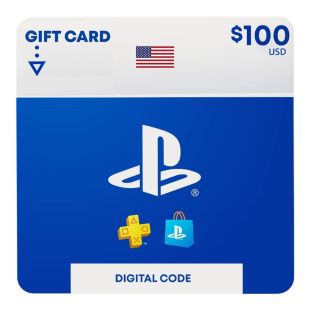 بلايستيشن ستور 100$ أمريكي