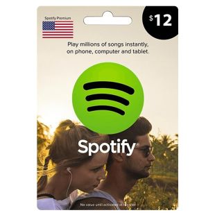 سبوتيفاي 12$ أمريكي - الإستلام عبر الواتساب والإيميل
