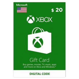 Xbox Card $20 US