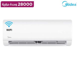مكيف سبليت قوة 28000 وحدة حرارية للتبريد فقط يدعم الواي فاي من Midea