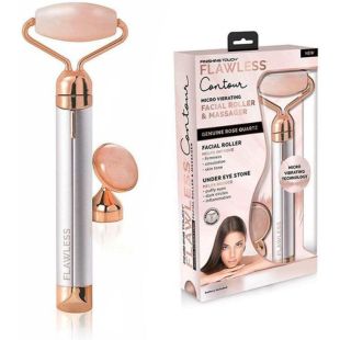 رول Jade وأداة Gua Sha لتدليك الوجه - وردي