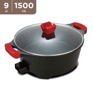 قدر طبخ كهربائي 9 في 1 متعدد الوظائف 9 لتر قوة 1500 واط