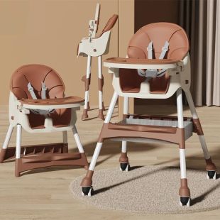 Adjustable Reclining Foldable High Chair 97 x 73 x 65 cm
