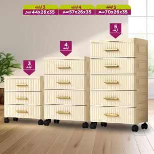 منظم تخزين متنقل متعدد الطبقات
