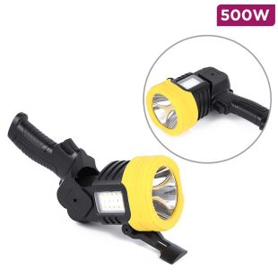Multi-use Rechargeable LED flashlight 500W