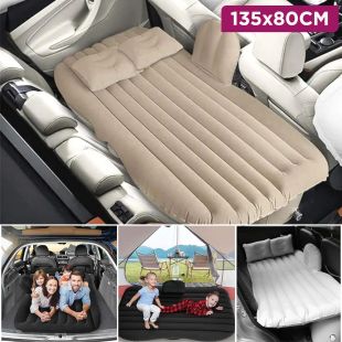 Multifunction Inflatable Car Air Mattress with Pump 135 x 80 cm