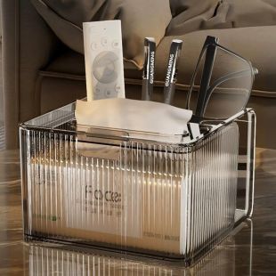 Multifunctional Tissue Storage Box 17 x 17 x 11.5cm