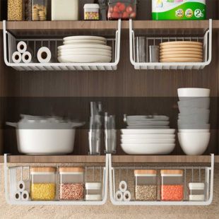 رف تخزين مُعلق متعدد الأستخدامات للمطبخ