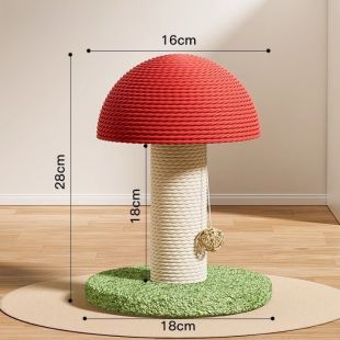 Mushroom Pet Stress Relief Toy 18 x 28 x 16cm