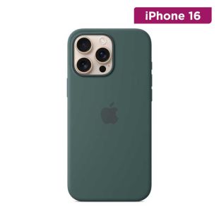 غطاء حماية سيليكون لهاتف آيفون 16 مع MagSafe من Apple