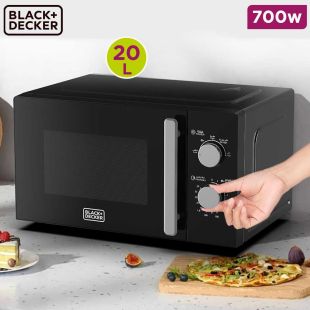 Black and Decker 700W Microwave Oven 20L