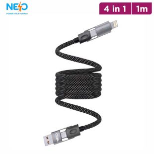 NEO 4 In 1 Magnetic Cable 1m