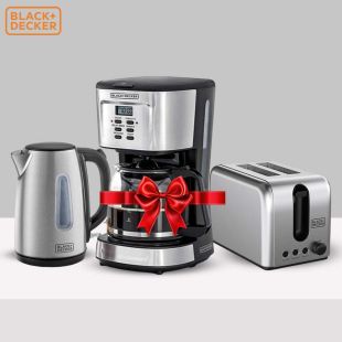 Breakfast Set Toaster, Kettle and Drip Coffee Maker by Black & Decker