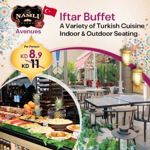 Daily Ramadan Iftar Buffet from Namli Restaurant