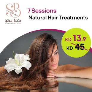 7 Natural Hair Mixture Sessions at Stylish Bueaty Salon