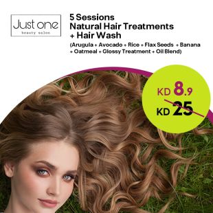  Natural Hair Mask Session From Just One Beauty Salon