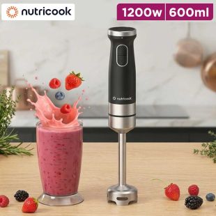 600ml Hand Blender 1200W by Nutricook