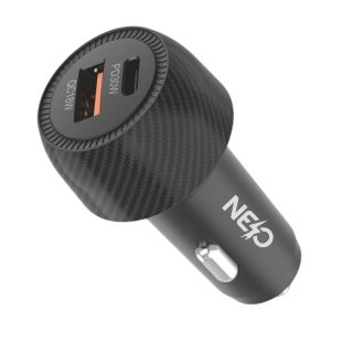 48W Car Charger with Type-C and USB-A Ports by Neo