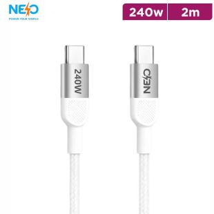 NEO Ultra Flow USB-C to USB-C Cable 2M 240W