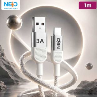 NEO Ultra Flow USB-A to USB-C Cable 1M 3A