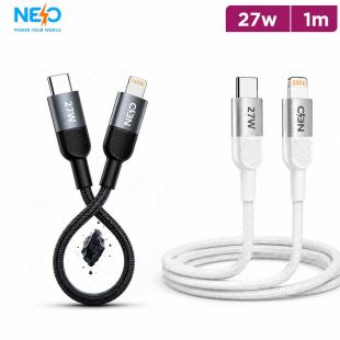 Type-C to Lightning Cable 1m 27W by Neo