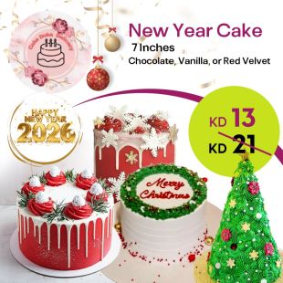 Tasty 7 inches Yummy Cakes of your Choice from Doka cake