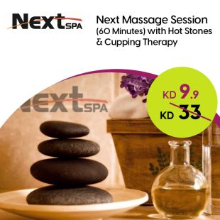 Next Hot Stones Body Relax Massage (60 Minutes) for Men from Next Spa Salon
