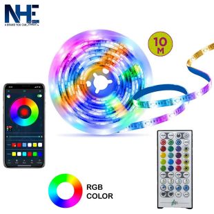 NHE Backlit TV RGB USB LED Strip 10M