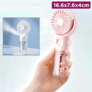 Rechargeable Neck Hanging Spray Fan Assorted Colors