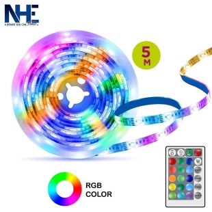 NHE Backlit TV RGB USB LED Strip 5M