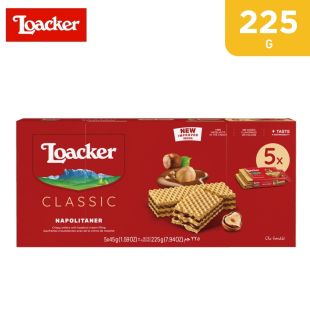Loacker Classic Napolitaner Wafer 5 x 38 g