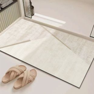 سجادة حمام ناعمة غير قابلة للانزلاق وسريعة الجفاف