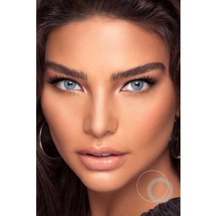 Noor May Blue Contact Lenses - Yearly - 1 + 1 Free
