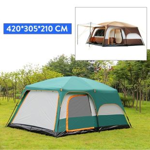 خيمة عائلية 10 أشخاص 420×305×210 سم