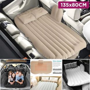 Car Air Mattress with Pump 135 x 80 cm