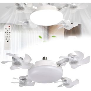 مروحة سقف مع إضاءة LED بقوة 60 واط